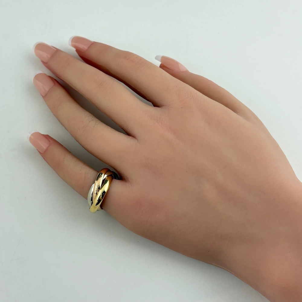 CARTIER Pink Trinity Ring - Picture 4 of 6